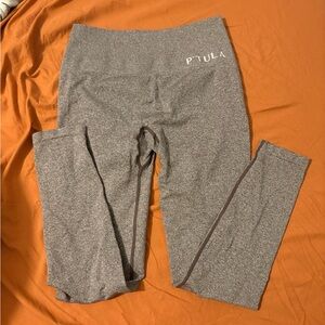 P'tula Heathered Gray Leggings medium